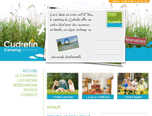 Tablet Screenshot of camping-cudrefin.ch